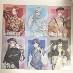 いれいす クリアファイル 5周年 コラボ　コンプリート6枚セット