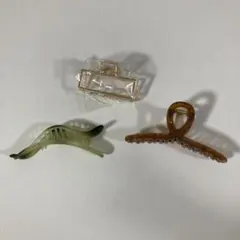 【3個セット】ヘアクリップ