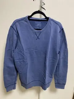 GAP クルーネック トレーナー M ブルー