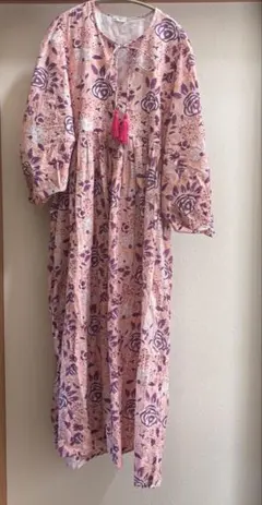 美品 2025SS サラマリカ ヌキテパ プリントワンピース 2way M - メルカリ