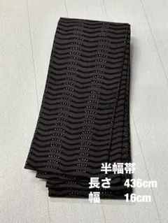 小紋 江戸小紋 両面染 裂取×桜あられ 伊勢型 共八掛 正絹 反物 O147 