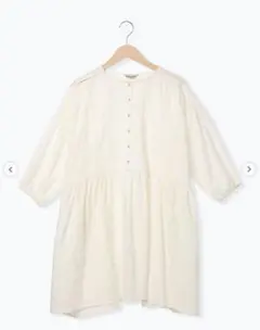 Samansa Mos2 はしごレースふんわりチュニック　サマンサモスモス