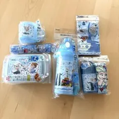 新品 スケーター アナ雪 ランチセット お弁当箱 水筒 コップ 箸 袋