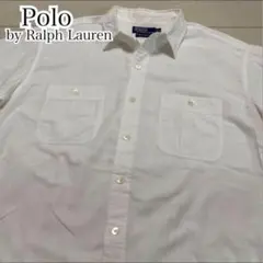 ９０ｓ　良品　ポロラルフローレン　半袖シャツ　カウボーイワーク　ポニー無し　ＬＬのサムネイル