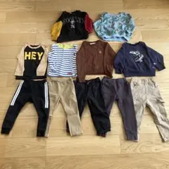 100㎝　キッズ服セット 多色 カジュアルのサムネイル
