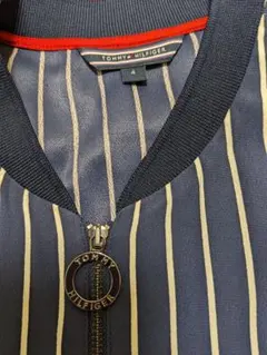 TOMMY HILFIGER ネイビー ストライプ ジャケットのサムネイル