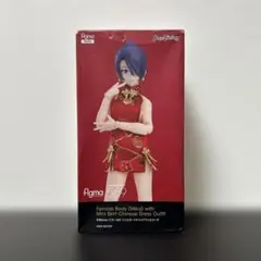 figma 女性body(ミカ) ミニスカートチャイナワンピースコーデ