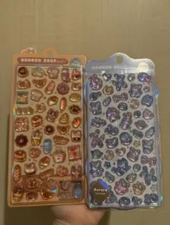 値下げ！廃盤　ボンボンドロップシールセット　オーロラ ほかほかボンボン