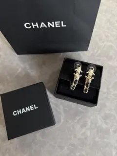 [本日限りの出品] CHANEL マトラッセ ゴールド ピアス