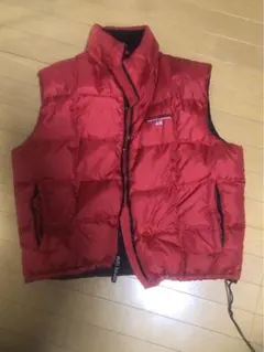 Polo レッド ダウンベスト