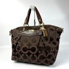 COACH マディソン サブリナ 2way ショルダーバッグ オプアート - メルカリ