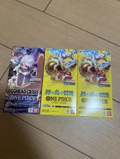 【ワンピース】神の島の冒険・エッグヘッド 3BOXセット　テープ付き