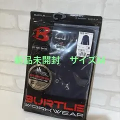 新品 BURTLE 長袖ポロシャツ 103 ネイビー M