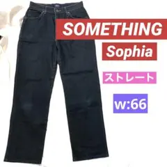 永遠の✨ SOMETHING Sophia✨ストレートデニムハイウエストデニム