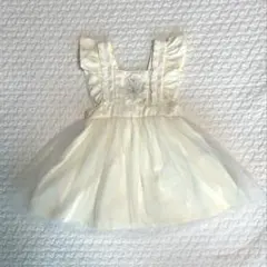 バースデイ　子供服　コトリ　ベビー服　ドレス　チュール　ワンピース