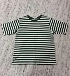 AMERICAN HOLIC ボーダーTシャツ グリーン L