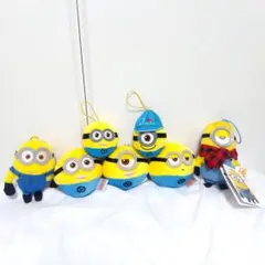 ミニオン ぬいぐるみ 7体セット 約10cm