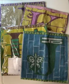 【単品買いOK】ジョジョの奇妙な冒険 一番くじI賞タオル4枚セット