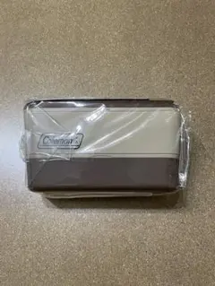 新品未使用 非売品 Coleman 弁当箱 ランチボックス ベージュ ブラウンのサムネイル