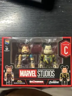 一番くじマーベル・スタジオ ベアブリック C賞 ソー　ロキ 2体セット