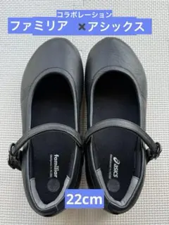 familiar ✖️ asics エフォルト　スニーカー　22cm