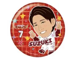 楽天 イーグルス ガチャガチャ thank you ver. 鈴木大地 缶バッジ