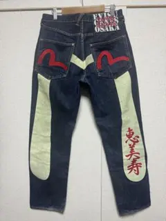 激レア Evisu 20th 大阪限定デニム カモメ 30インチ