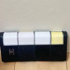 CHANEL パッチワーク 長財布のサムネイル