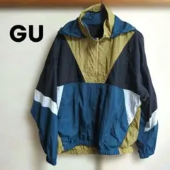 GU ナイロンジャケット マルチカラー　Sサイズ