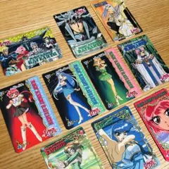 魔法騎士レイアース　カードダス　1995年　当時物　希少　カードセット 10枚