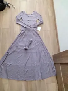 GRL 薄紫 スカートセットアップ 新品タグ付き