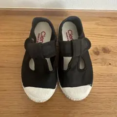 Cienta 26（16.0cm）NEGRO ブラック ストラップシューズ