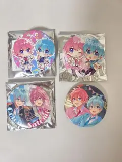 さとみ　ころん　缶バッジ　2021年　春グッズ