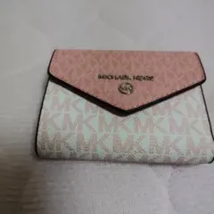 MICHAEL KORS 三つ折り財布 ピンク