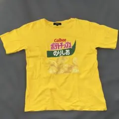 Calbee ポテトチップス のりしお Tシャツ Mサイズ