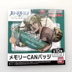 ジョジョの奇妙な冒険 ストーンオーシャン メモリーCANバッジ 徐倫