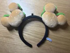 ディズニー ハンバーガー カチューシャ ミッキー