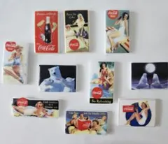 【コカ・コーラ　Coca-Cola】フェーブ　2011年　フランス雑貨　コンプのサムネイル