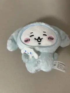 ちいかわ ナガノフレンズXサンリオ ぬいぐるみマスコットキーチェーン