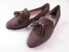 【値下げ】オリエンタルトラフィック　タッセルローファー　靴　グレー　23.5㎝