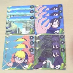 NARUTO ナルトカードグミ プラカード ナルト サイ 2枚セット - メルカリ