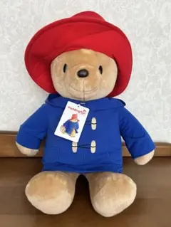 くま パディントン ぬいぐるみ 青いコート ラージサイズ テディベア