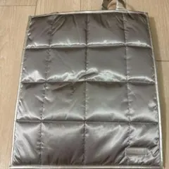 フランフラン シルバー キルティング トートバッグ