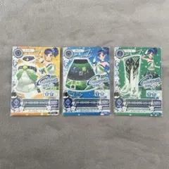 アイカツカード フューチャリングガール 霧矢あおい スパークリンググリーンコーデ