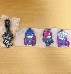 ブルーロック ラバーキーホルダー 4点セット