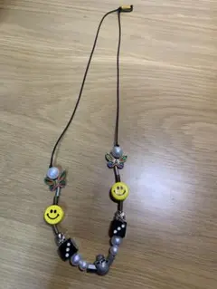 カラフルビーズ ネックレス 2点セット