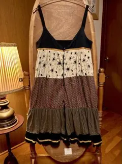 美品☆ CARVEN カルヴェン 刺繍ジャガードワンピース ニワトリ - メルカリ
