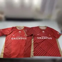 名古屋グランパス ユニフォーム 金 ゴールド 2枚セット - メルカリ