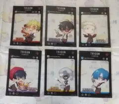 全13種 購入特典 ポストカード キラメキ 中外グレースカフェ TRIGUN