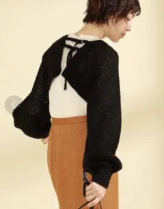 値下げ‼️Ray BEAMS メッシュアームボレロ